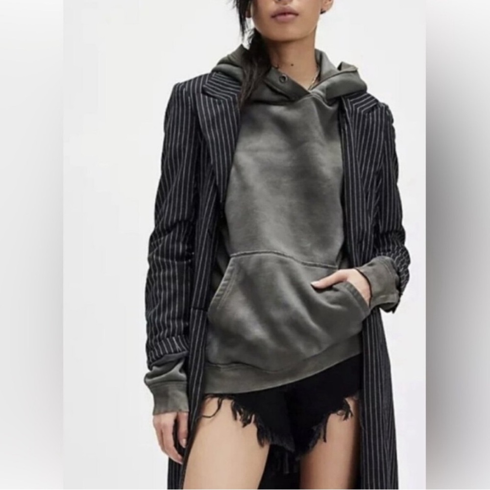 FREE PEOPLE We The Free Your Favorite Washed Hoodie Sweatshirt